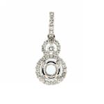 Prima  Diamond Semi Mounts Pendant