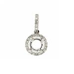 Prima  Diamond Semi Mounts  Pendant