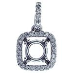 Prima  Diamond Semi Mounts  Pendant