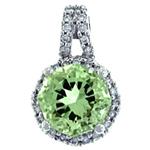 Prima   Green Amethyst Pendant