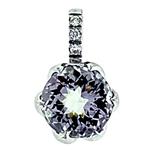 Prima   Pink Amethyst & Diamond Pendant 