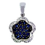 Prima   Sapphire & Diamond Pendant