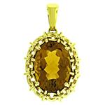 Prima   Whiskey Quartz Pendant