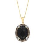 Prima 14k Yellow Gemstone Pendant