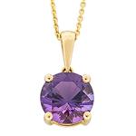 Prima 14k Yellow Gemstone Pendant