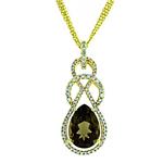 Prima 14k Yellow Gemstone Pendant