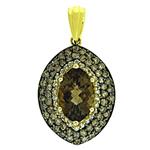 Prima 14k Yellow Gemstone Pendant