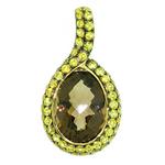 Prima 14k Yellow Gemstone Pendant