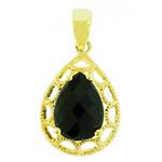 Prima 14k Yellow  Gemstone Pendant