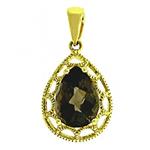 Prima 14k Yellow  Gemstone Pendant