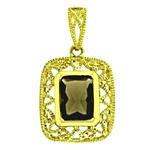 Prima 14k Yellow Gemstone Pendant