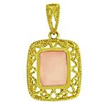 Prima 14k Yellow Gemstone Pendant