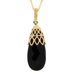 Prima 14k Yellow Gold Gemstone Pendant