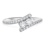 Prima 2 Stone Diamond Ring