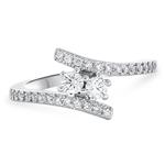 Prima 2 Stone Diamond Ring