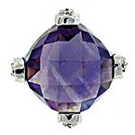 Prima Amethyst & Diamond Pendant