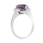 Amethyst & Diamond Ring