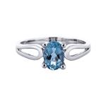 Prima Aquamarine Ring