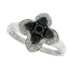 Prima Black Diamond Ring