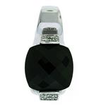 Prima Black Onyx & Diamond Pendant