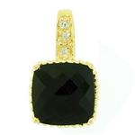 Prima Black Onyx & Diamond Pendant