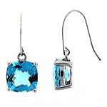 Prima Blue Topaz Earrings