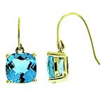 Prima Blue Topaz Earrings