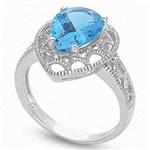 Prima Blue Topaz Rings