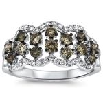 Prima Brown & White Diamond Ring