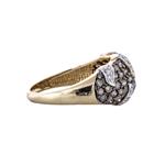 Brown & White Diamond Ring