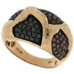 Prima Brown & Black Diamond Ring