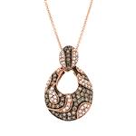 Prima Brown Diamond Pendant