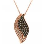 Prima Brown Diamond Pendant