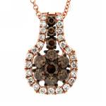 Prima Brown Diamond Pendant