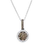 Prima Brown Diamond Pendant