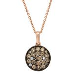 Prima Brown Diamond Pendant