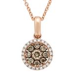 Prima Brown Diamond Pendant