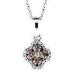 Prima Brown Diamond Pendant