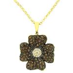 Prima Brown Diamond Pendant