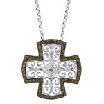 Prima Brown Diamond Pendant