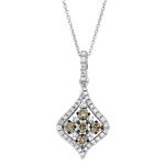 Prima Brown Diamond Pendant