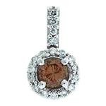 Prima Brown Diamond Pendant