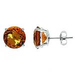 Prima Citrine Earrings