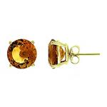 Prima Citrine Earrings