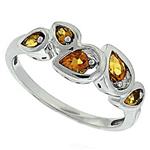 Prima Citrine Ring