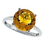 Prima Citrine Ring