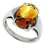 Prima Citrine Ring