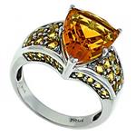 Prima Citrine Ring