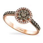 Prima Diamond & Brown Diamond Ring