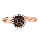 Prima Diamond & Brown Diamond Ring